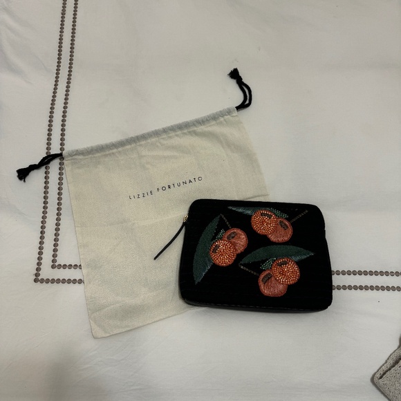Lizzie Fortunato Cherry Clutch - Picture 1 of 9